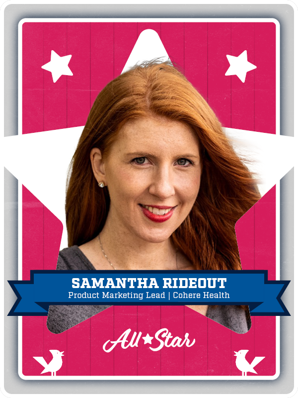 Baseball card of Samantha Rideout